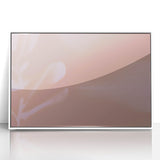 Nature-Inspired Abstract Pink Gradient Art | Soft Textured Wall Décor