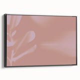 Nature-Inspired Abstract Pink Gradient Art | Soft Textured Wall Décor
