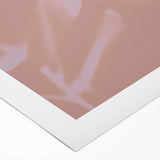 Nature-Inspired Abstract Pink Gradient Art | Soft Textured Wall Décor