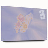 Abstract Butterfly Gradient Art | Nature-Inspired Soft Pastel Wall Décor