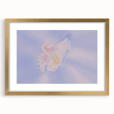Abstract Butterfly Gradient Art | Nature-Inspired Soft Pastel Wall Décor