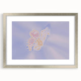 Abstract Butterfly Gradient Art | Nature-Inspired Soft Pastel Wall Décor