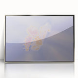 Abstract Butterfly Gradient Art | Nature-Inspired Soft Pastel Wall Décor