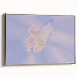 Abstract Butterfly Gradient Art | Nature-Inspired Soft Pastel Wall Décor