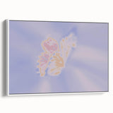 Abstract Butterfly Gradient Art | Nature-Inspired Soft Pastel Wall Décor