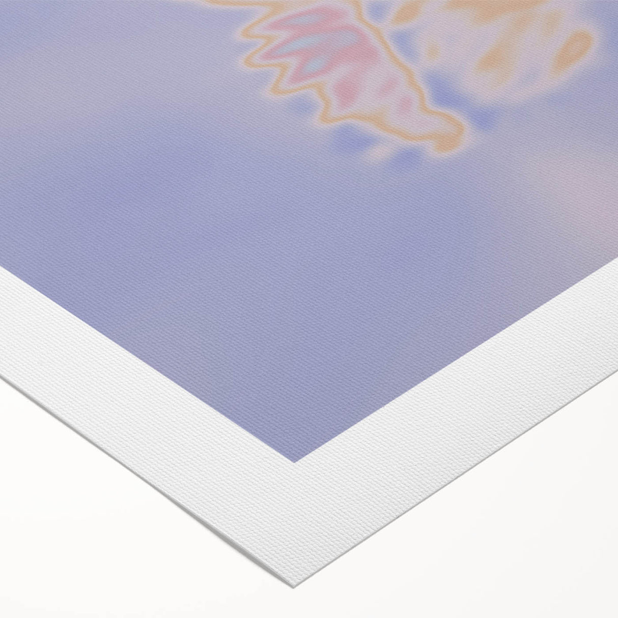 Abstract Butterfly Gradient Art | Nature-Inspired Soft Pastel Wall Décor