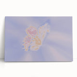 Abstract Butterfly Gradient Art | Nature-Inspired Soft Pastel Wall Décor