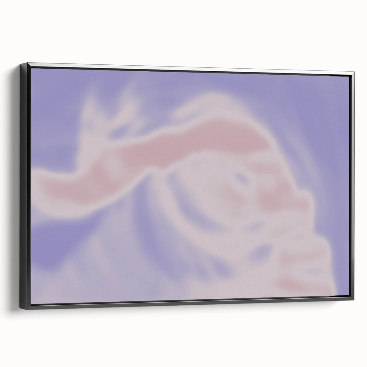 Abstract Butterfly Gradient Art | Soft Pastel Nature-Inspired Wall Décor