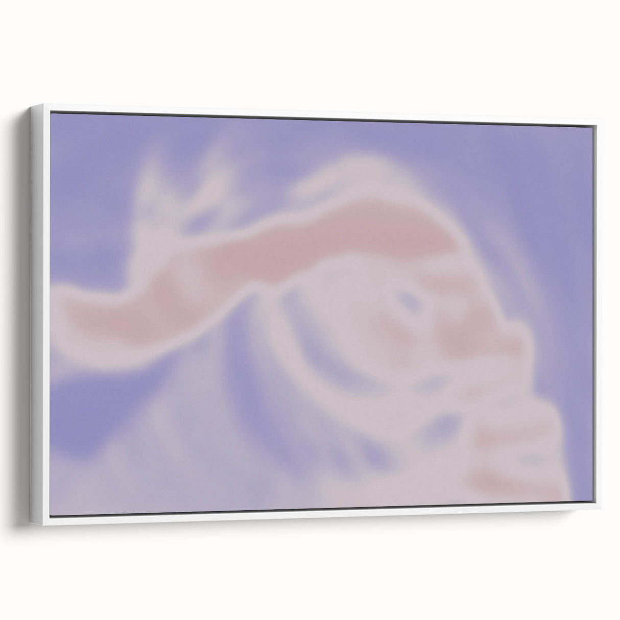 Abstract Butterfly Gradient Art | Soft Pastel Nature-Inspired Wall Décor