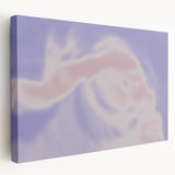 Abstract Butterfly Gradient Art | Soft Pastel Nature-Inspired Wall Décor