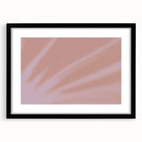 Abstract Nature-Inspired Pink Gradient Art | Soft Textured Wall Décor
