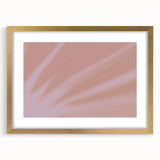 Abstract Nature-Inspired Pink Gradient Art | Soft Textured Wall Décor