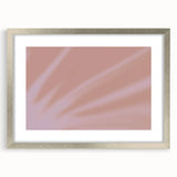 Abstract Nature-Inspired Pink Gradient Art | Soft Textured Wall Décor