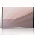 Abstract Nature-Inspired Pink Gradient Art | Soft Textured Wall Décor