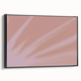 Abstract Nature-Inspired Pink Gradient Art | Soft Textured Wall Décor