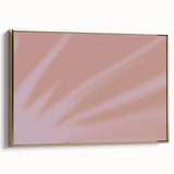 Abstract Nature-Inspired Pink Gradient Art | Soft Textured Wall Décor