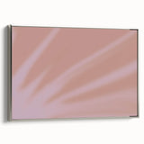 Abstract Nature-Inspired Pink Gradient Art | Soft Textured Wall Décor