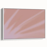 Abstract Nature-Inspired Pink Gradient Art | Soft Textured Wall Décor