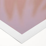Abstract Nature-Inspired Pink Gradient Art | Soft Textured Wall Décor
