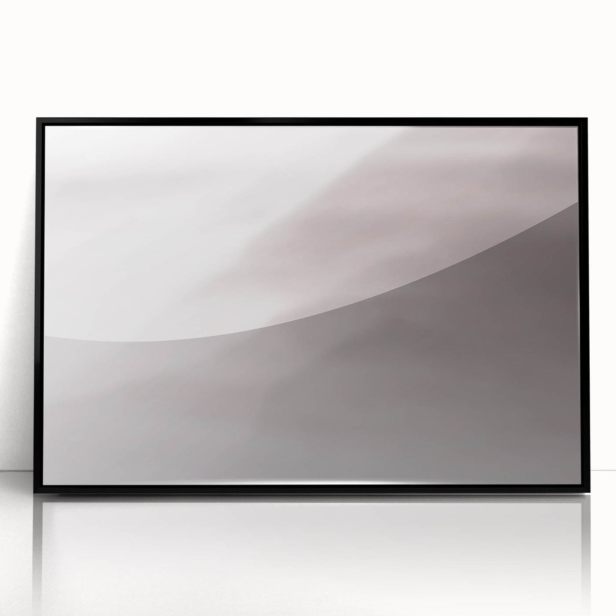 Abstract Mountain Gradient Art | Soft Nature-Inspired Textured Wall Décor