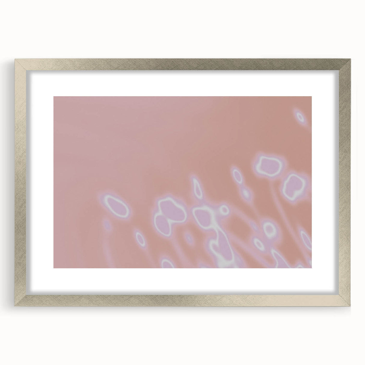 Abstract Pink Gradient Textured Art | Nature-Inspired Modern Wall Décor