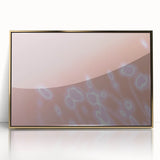 Abstract Pink Gradient Textured Art | Nature-Inspired Modern Wall Décor