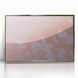 Abstract Pink Gradient Textured Art | Nature-Inspired Modern Wall Décor