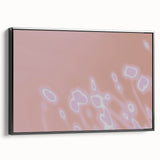 Abstract Pink Gradient Textured Art | Nature-Inspired Modern Wall Décor