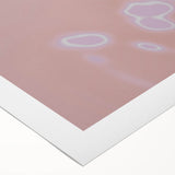 Abstract Pink Gradient Textured Art | Nature-Inspired Modern Wall Décor