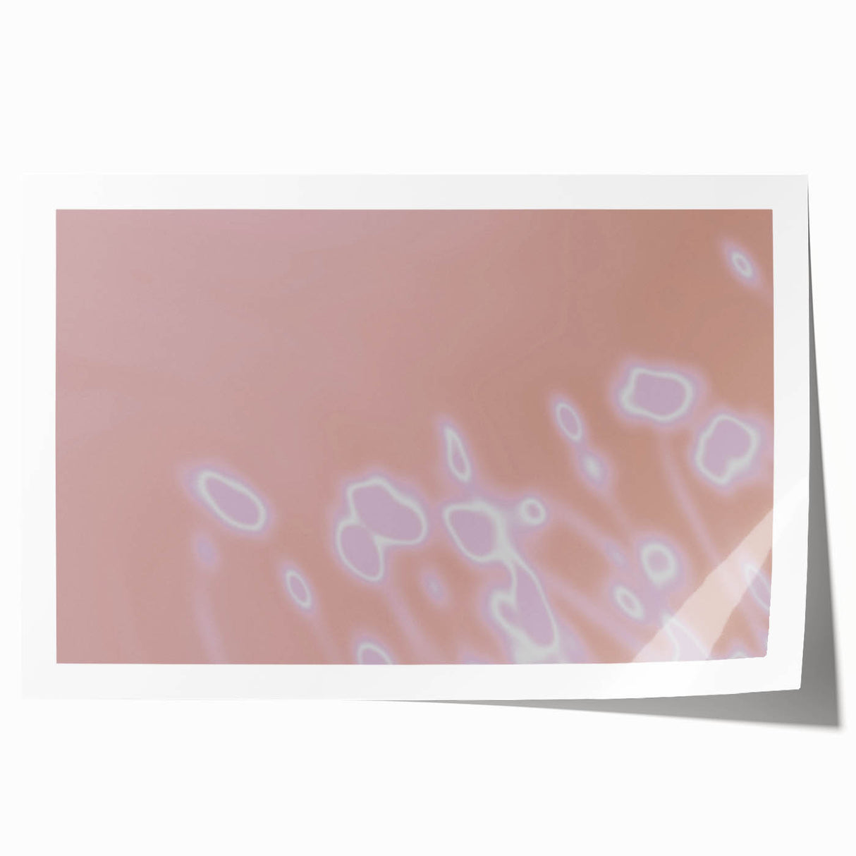 Abstract Pink Gradient Textured Art | Nature-Inspired Modern Wall Décor