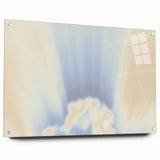 Abstract Sunrise Gradient Art | Nature-Inspired Soft Textured Wall Décor