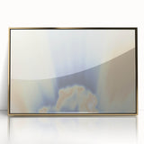 Abstract Sunrise Gradient Art | Nature-Inspired Soft Textured Wall Décor