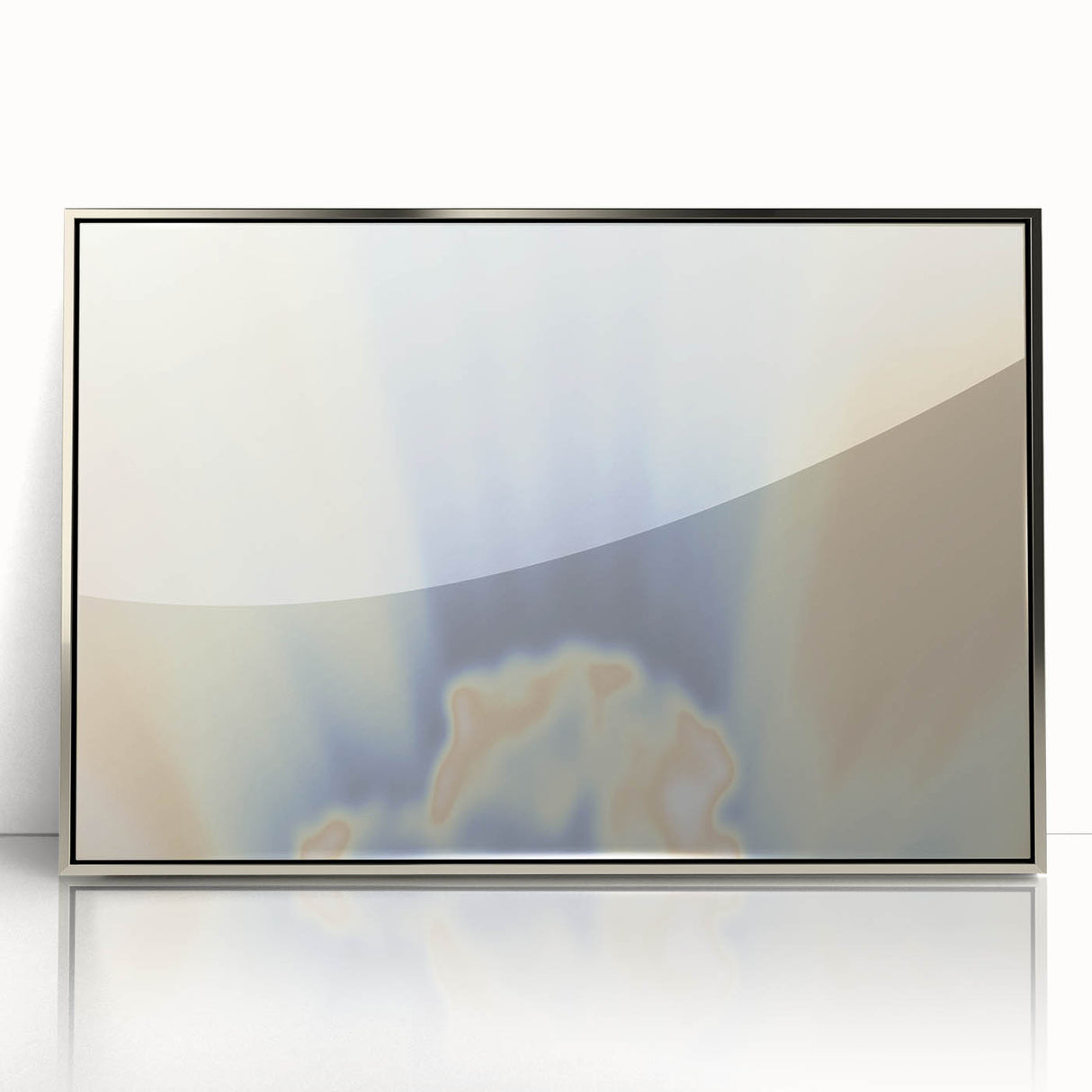 Abstract Sunrise Gradient Art | Nature-Inspired Soft Textured Wall Décor