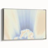 Abstract Sunrise Gradient Art | Nature-Inspired Soft Textured Wall Décor