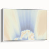 Abstract Sunrise Gradient Art | Nature-Inspired Soft Textured Wall Décor