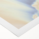 Abstract Sunrise Gradient Art | Nature-Inspired Soft Textured Wall Décor