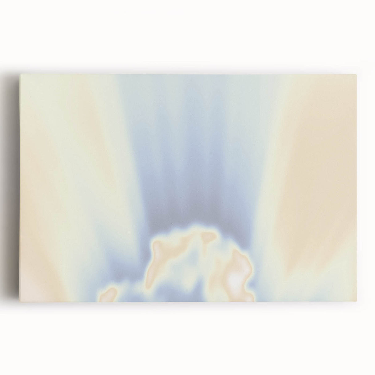 Abstract Sunrise Gradient Art | Nature-Inspired Soft Textured Wall Décor