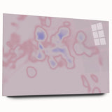 Abstract Pink and Blue Gradient Art | Nature-Inspired Modern Wall Décor