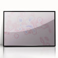 Abstract Pink and Blue Gradient Art | Nature-Inspired Modern Wall Décor
