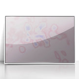 Abstract Pink and Blue Gradient Art | Nature-Inspired Modern Wall Décor