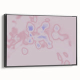 Abstract Pink and Blue Gradient Art | Nature-Inspired Modern Wall Décor