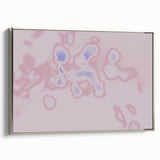 Abstract Pink and Blue Gradient Art | Nature-Inspired Modern Wall Décor