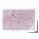 Abstract Pink and Blue Gradient Art | Nature-Inspired Modern Wall Décor