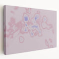 Abstract Pink and Blue Gradient Art | Nature-Inspired Modern Wall Décor
