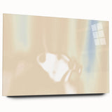 Abstract Nature-Inspired Beige Gradient Art | Soft Textured Wall Décor