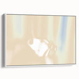 Abstract Nature-Inspired Beige Gradient Art | Soft Textured Wall Décor