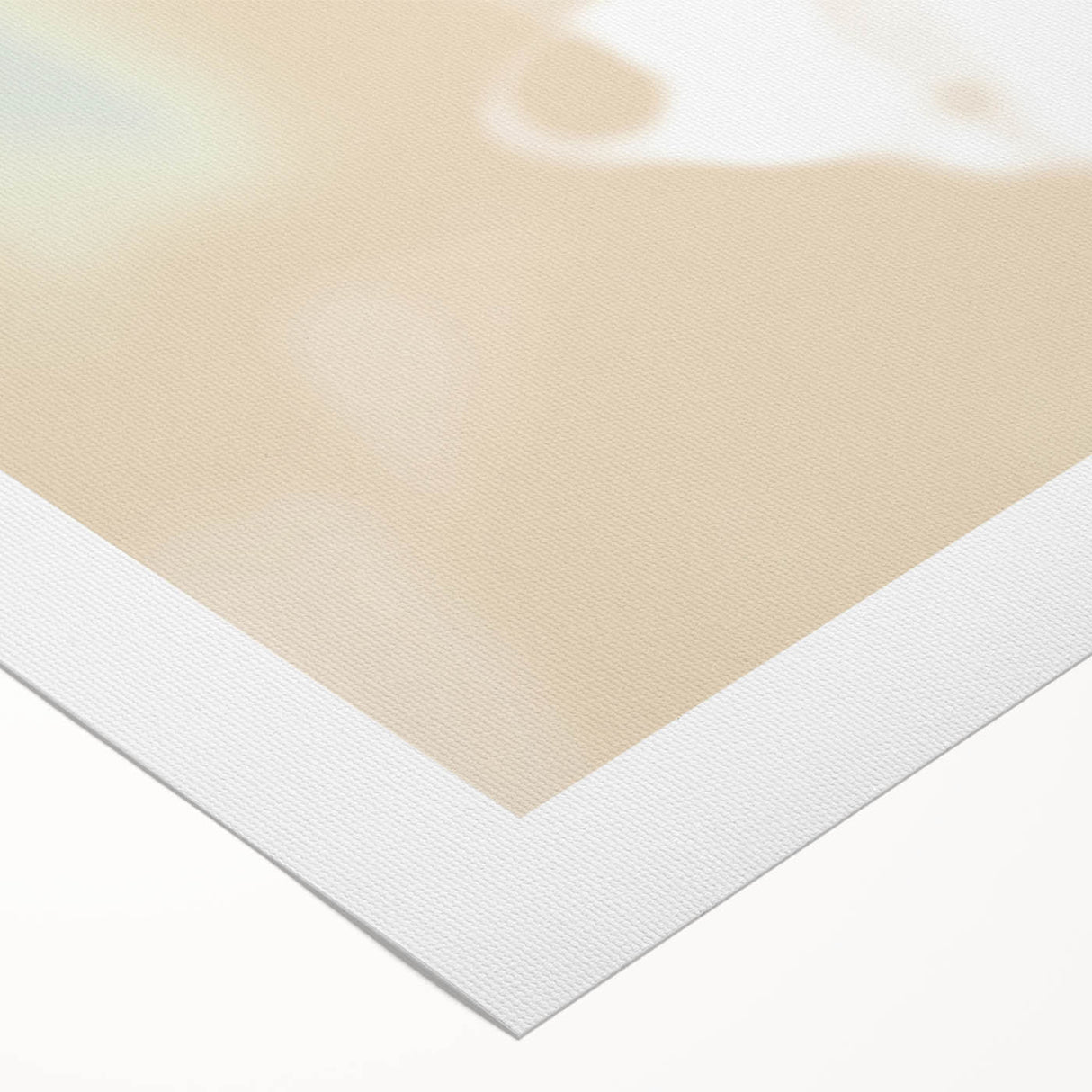 Abstract Nature-Inspired Beige Gradient Art | Soft Textured Wall Décor