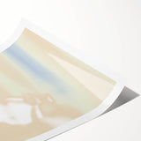 Abstract Nature-Inspired Beige Gradient Art | Soft Textured Wall Décor