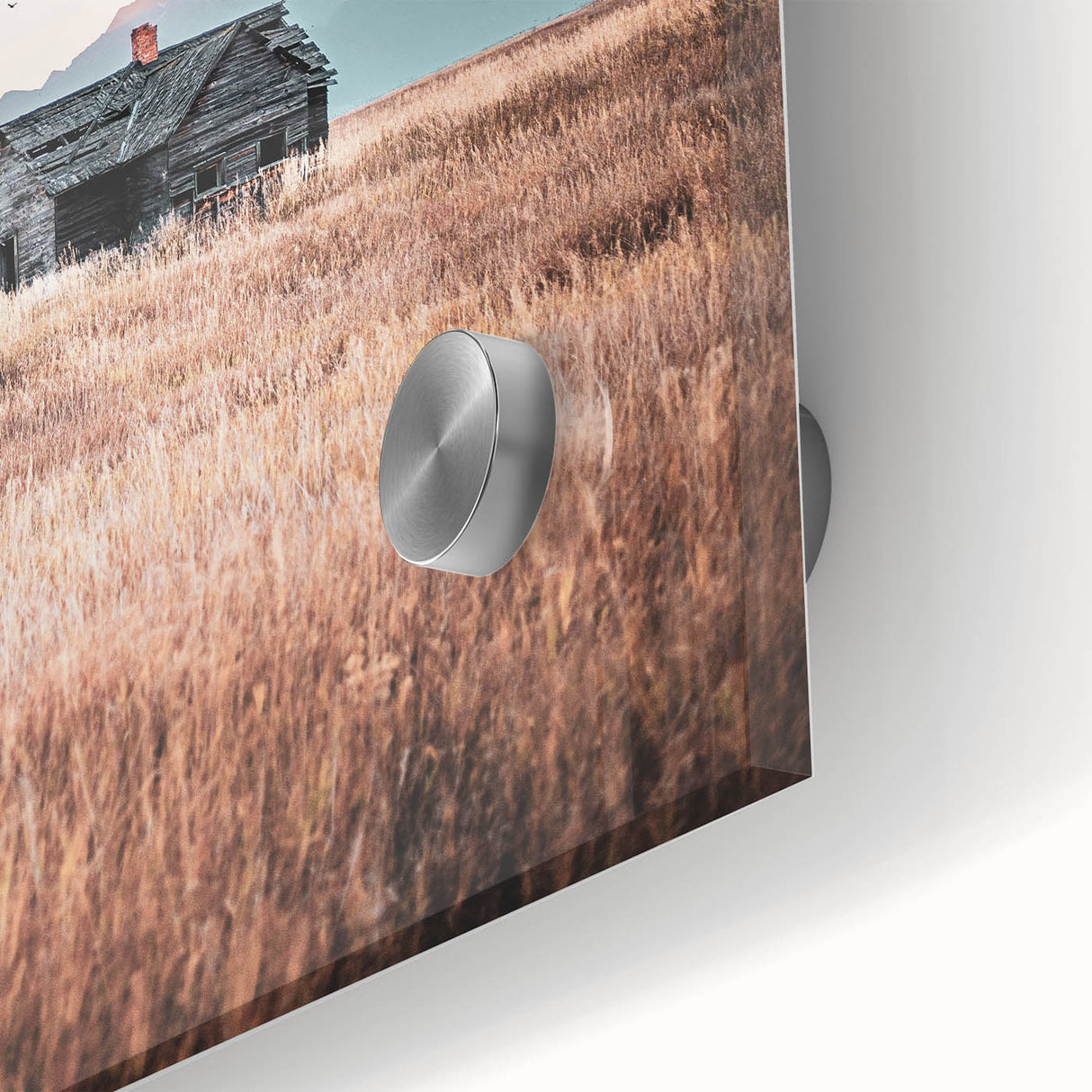 Vintage Rustic Landscape - Farmhouse Art Print
