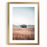 Vintage Rustic Landscape - Farmhouse Art Print